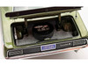 1970 Plymouth AAR Cuda Ivy Green Metallic with Black Stripes and Green Interior Limited Edition to 576 pieces Worldwide 1/18 Diecast Model Car ACME A1806140