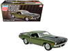 1970 Plymouth AAR Cuda Ivy Green Metallic with Black Stripes and Green Interior Limited Edition to 576 pieces Worldwide 1/18 Diecast Model Car ACME A1806140