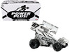 Winged Sprint Car #87 Aaron Reutzel Power Plus White 2026 1/18 Diecast Model Car ACME A1826009