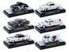Auto-Thentics 6 piece Set Release S154 IN DISPLAY CASES Limited Edition 1/64 Diecast Model Cars M2 Machines 32500-S154