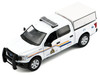 2019 Ford F-150 Lariat Crew Cab Pickup Truck with Camper Box Royal Canadian Mounted Police White Law Enforcement and Public Service Series 1/24-1/27 Diecast Model Car Motormax 76647
