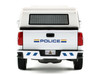 2017 Chevrolet Silverado 1500 LT Z71 Crew Cab Pickup Truck with Camper Box Royal Canadian Mounted Police White Law Enforcement and Public Service Series 1/27 Diecast Model Car Motormax 76648