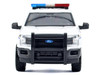 2019 Ford F-150 Lariat Crew Cab Pickup Truck Royal Canadian Mounted Police White with Flashing Light Bar and Front and Rear Lights and Sounds Law Enforcement and Public Service Series 1/24-1/27 Diecast Model Car Motormax 79514