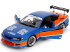 2002 Nissan Silvia S15 RHD Right Hand Drive Blue Metallic with Orange Graphics The Fast and the Furious: Tokyo Drift 2006 Movie 25 Years of Fast & Furious Series 1/18 Diecast Model Car Jada 37772