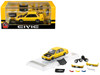 Honda Civic EF2 Custom Yellow with Alternate Parts 1/64 Diecast Model Car BM Creations 64B0470
