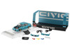 Honda Civic EF2 Custom Blue Metallic with Alternate Parts 1/64 Diecast Model Car BM Creations 64B0472