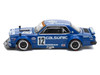 Skyline GT-R V8 Drift Hakosuka RHD Right Hand Drive #12 Calsonic Blue with Graphics 1/64 Die Cast Model Car Pop Race PR640114