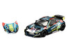 Toyota Pandem GR86 Tengku Djan Ley Blue Metallic with Graphics 1/64 Diecast Model Car Pop Race PR640515