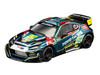 Toyota Pandem GR86 Tengku Djan Ley Blue Metallic with Graphics 1/64 Diecast Model Car Pop Race PR640515