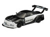 Mazda RX 7 RE Super G Time Attack RHD Right Hand Drive Black and White "The Model Car Show Malaysia 2026 1/64 Diecast Model Car Pop Race PR640516