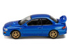Subaru Impreza WRX Type R Sti Version V RHD Right Hand Drive Sonic Blue Mica JDM64 Series 1/64 Diecast Model Car Hobby Japan HJDM006-20
