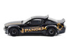 Pandem Mustang Black with Gold Graphics 1/64 Diecast Model Car Model Model MM64-PM-002