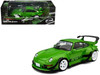 RWB 993 Green with Black Stripes 1/64 Diecast Model Car Model Model MM64-RWB993-008
