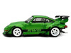 RWB 993 Green with Black Stripes 1/64 Diecast Model Car Model Model MM64-RWB993-008