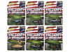 Military Set A of 6 pieces 2025 Release 2 Limited Edition 1/64 Diecast Model Cars Johnny Lightning JLML013A