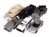 Military Set B of 6 pieces 2025 Release 2 Limited Edition 1/64 Diecast Model Cars Johnny Lightning JLML013B