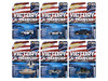 Military Set B of 6 pieces 2025 Release 2 Limited Edition 1/64 Diecast Model Cars Johnny Lightning JLML013B