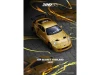 Nissan Top Secret Thailand 350Z RHD Right Hand Drive Gold Metallic with Graphics 1/64 Diecast Model Car Inno Models IN64-350ZTST-TSTOS