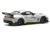 Toyota Supra A90 WBK DarwinPro Air Force Matt Gray with Carbon Accents 1/64 Diecast Model Car Inno Models IN64-A90DP-MGRAY