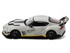 Toyota Supra A90 WBK DarwinPro Air Force Matt Gray with Carbon Accents 1/64 Diecast Model Car Inno Models IN64-A90DP-MGRAY