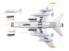 North American F 100D Super Sabre Fighter Aircraft FW 871 81st TFS 50th TFW, France 1958 United States Air Force Air Power Series 1/72 Diecast Model Hobby Master HA2128
