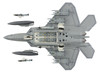 Lockheed F 22 Raptor Stealth Aircraft 01 4023 Major Joshua Cabo Gunderson 43rd FS 325th FW Tyndall AFB United States Air Force Air Power Series 1/72 Diecast Model Hobby Master HA2833