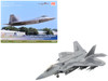 Lockheed F 22 Raptor Stealth Aircraft 01 4023 Major Joshua Cabo Gunderson 43rd FS 325th FW Tyndall AFB United States Air Force Air Power Series 1/72 Diecast Model Hobby Master HA2833