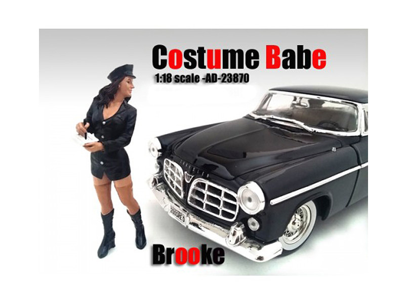 Costume Babe Brooke Figure For 1:18 Scale Models by American Diorama