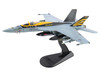 Boeing F A 18E Super Hornet Fighter Aircraft 166828 VFA 151 Vigilantes USS Lincoln 2021 United States Navy Air Power Series 1/72 Diecast Model Hobby Master HA5144