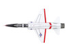 Northrop T-38A Talon Aircraft 61-0856 United States Naval Test Pilot School NAS Patuxent River NASA 2005 United States Navy Air Power Series 1/72 Diecast Model Hobby Master HA5418