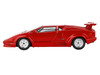 Lamborghini Countach 25th Anniversary Red Limited Edition 1/64 Diecast Model Car Mini GT MGT01192