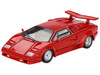 Lamborghini Countach 25th Anniversary Red Limited Edition 1/64 Diecast Model Car Mini GT MGT01192