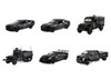Black Bandit Series 31 6 piece Set 1/64 Diecast Model Cars Greenlight 28190SET
