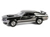 1969 Ford Mustang Boss 429 Silver Chrome Edition with Black Stripes John Wick 2014 Movie Hobby Exclusive Series 1/64 Diecast Model Car Greenlight 30557