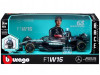 Mercedes-AMG F1 W15 E Performance #63 George Russell Petronas Formula One F1 Championship World Championship 2024 with Driver Figure 1/24 Diecast Model Car Bburago 28069GR