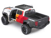2023 Toyota Tacoma TRD PRO Off Road Pickup Truck White with Graphics and Roof Rack Maisto Design Series 1/27 Diecast Model Car Maisto 32546W