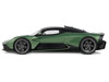 2025 Aston Martin Valhalla Green Metallic with Black Top 1/18 Model Car GT Spirit GT558