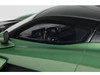 2025 Aston Martin Valhalla Green Metallic with Black Top 1/18 Model Car GT Spirit GT558