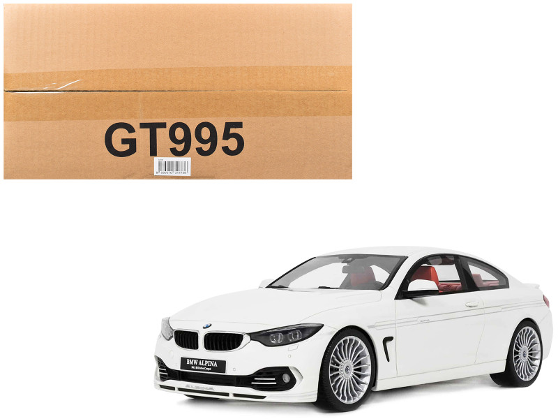 2014 BMW Alpina B4 Bi-Turbo White 1/18 Model Car GT Spirit GT963