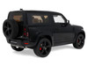 2021 Land Rover Defender 90 P400 X-Dynamic HSE Black Metallic 1/18 Model Car GT Spirit GT992