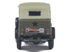 Dodge WC-6 Command Car with Canvas Top Olive Drab 2nd Armored Division France 1944 United States Army 1/43 Diecast Model Militaria Die Cast 24219-44