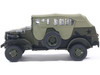 Dodge WC-6 Command Car with Canvas Top Olive Drab 2nd Armored Division France 1944 United States Army 1/43 Diecast Model Militaria Die Cast 24219-44