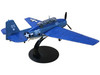 Grumman TBF Avenger Bomber Aircraft White 95 USS Hornet 1944 United States Navy 1/72 Diecast Model Militaria Die Cast 24221-42