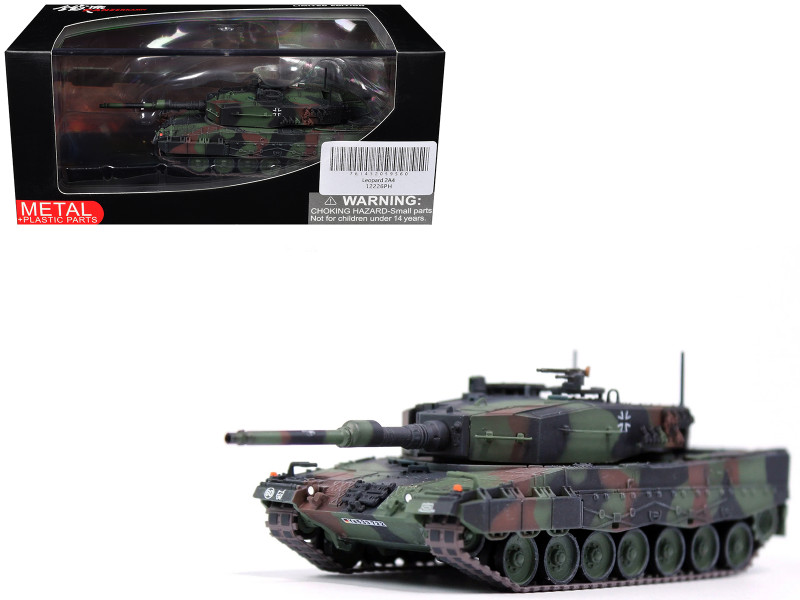 Leopard 2A4 Main Battle Tank Bundeswehr 361st Panzer Battalion Certain Challenge West Germany 1988 West German Army Armor Premium Series 1/72 Diecast Model Panzerkampf 12226PH