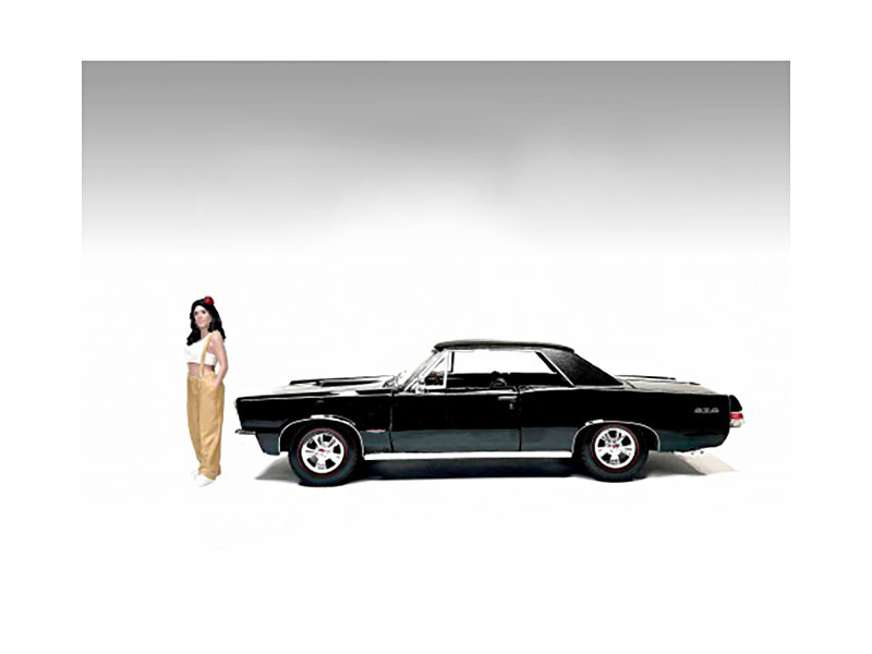 Hanging Out 3 Figure #4 for 1/24 Scale Models American Diorama AD-25404