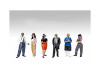 Hanging Out 3 6 piece Figure Set for 1/24 Scale Models American Diorama 25401-25402-25403-25404-25405-25406