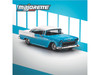 1955 Chevrolet Bel Air Blue and White Collection Series 1/64 Diecast Model Car Majorette MJ8505001001