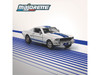 1965 Shelby GT350 White with Blue Stripes Collection Series 1/64 Diecast Model Car Majorette MJ8505001002