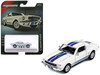 1965 Shelby GT350 White with Blue Stripes Collection Series 1/64 Diecast Model Car Majorette MJ8505001002