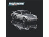 1975 Porsche 930 Turbo Silver Metallic Collection Series 1/64 Diecast Model Car Majorette MJ8505001003